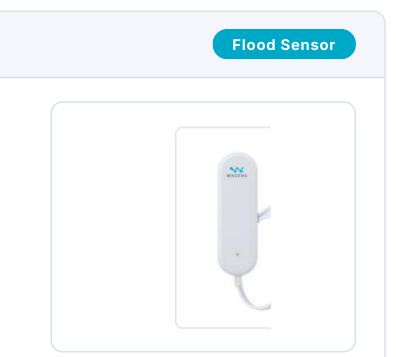 Product image · Wireless Flood Sensor