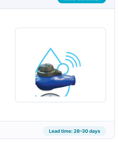 Product image · MS Multi-Jet Meter — Arad Group