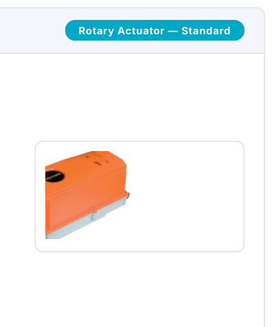 Product image · Rotary Actuator — Belimo IP54 (Standard)